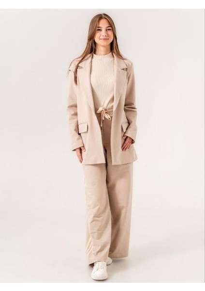 Kız Çocuk Pamuklu Astarlı Pantolon Ceket Tasarım Takım fiyatları