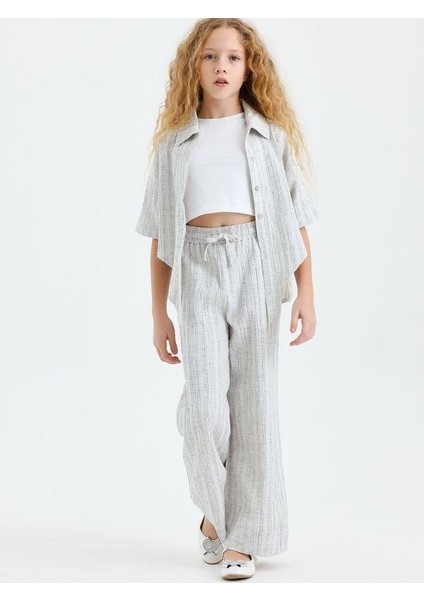 Kız Çocuk Yazlık Gömlek Bluz Pantolon Takım fiyatları