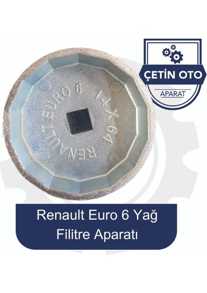 Renault Euro 6 Yağ Filitre Anahtari
