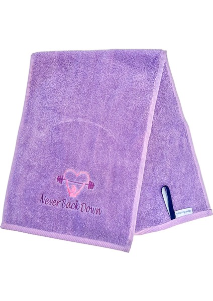 Nakışlı Spor Havlusu, Ter Emici Spor Havlusu, Fitness Havlusu, Antrenman Havlusu