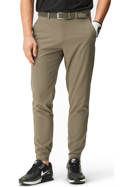 Zeytin Yeşili Dört Yönlü Esnek Goılf Jogger PA20120211