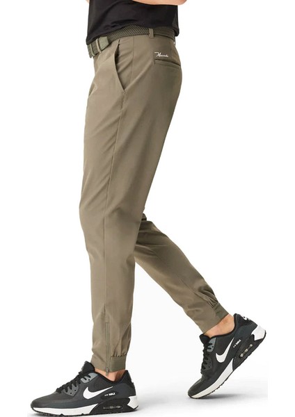 Zeytin Yeşili Dört Yönlü Esnek Goılf Jogger PA20120211 fiyatları