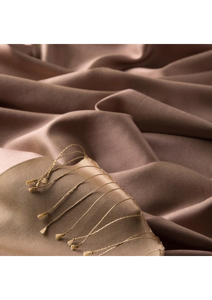 Ipekevi Çift Taraflı Düz Renk Ipek Şal 00927-FONDÖTEN fiyatları