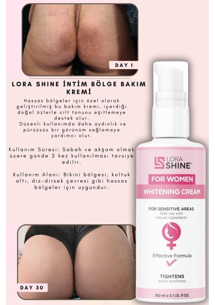 Kadınlar Için Krem - Genital ve Hassas Bölgeler Için Etkili 100 ml 1 Adet