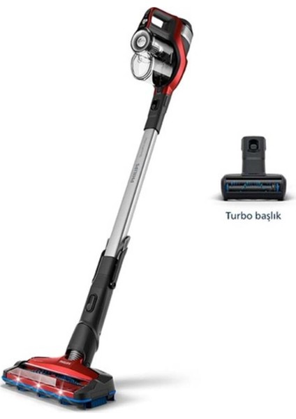 25.2 V Turbo Başlık Yeni , Dijital , 0.6 L Speedpro Max Kablosuz Dikey Süpürge