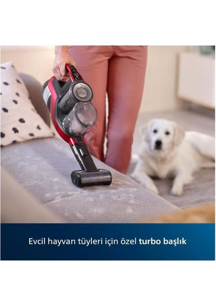 25.2 V Turbo Başlık Yeni , Dijital , 0.6 L Speedpro Max Kablosuz Dikey Süpürge