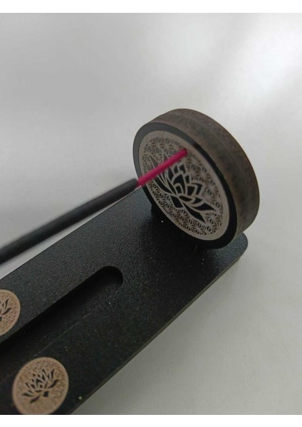 3 Adet Lotus Çiçeği Motifli Ahşap Mdf Tütsülük – 24 cm | Spiritüel Dekoratif Tasarım fiyatları