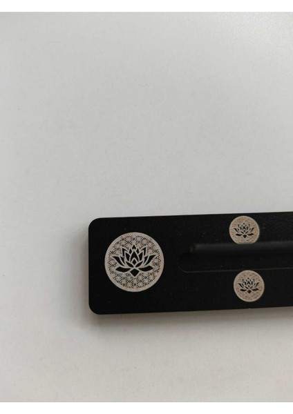 3 Adet Lotus Çiçeği Motifli Ahşap Mdf Tütsülük – 24 cm | Spiritüel Dekoratif Tasarım modelleri