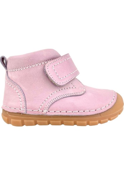 First Step Kız Bebek Deri Bot Lila