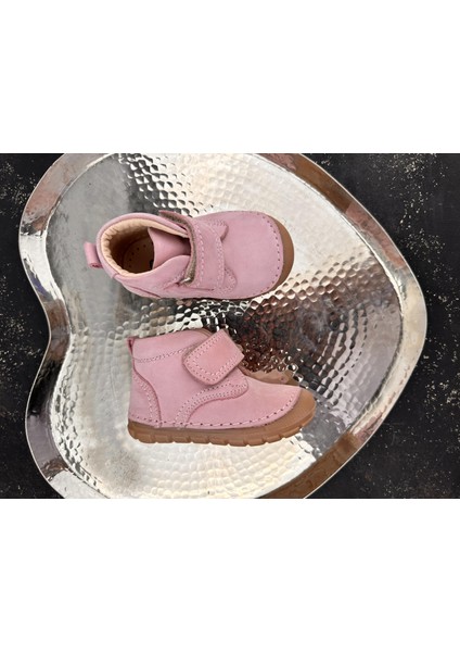 First Step Kız Bebek Deri Bot Lila