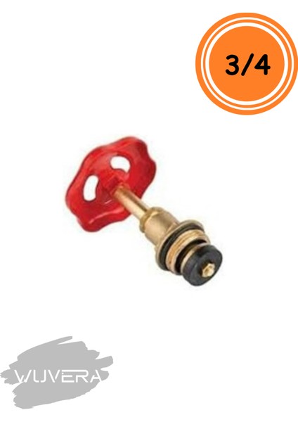 3/4” Stop Vana Kafası – %100 Pirinç Gövde, 25 Bar Basınç & Sızdırmaz Conta fiyatları