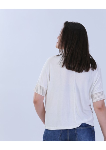 Ajur Detaylı V Yaka Triko M fırsatları