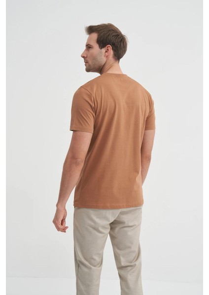 4165 Erkek Bisiklet Yaka T-Shirt modelleri