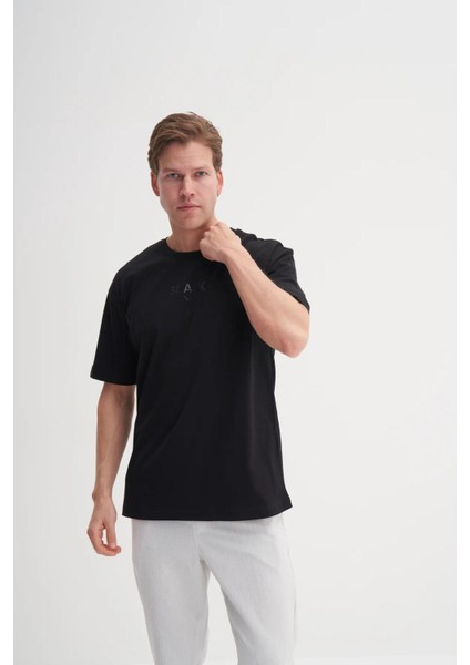 4095 Erkek Bisiklet Yaka T-Shirt