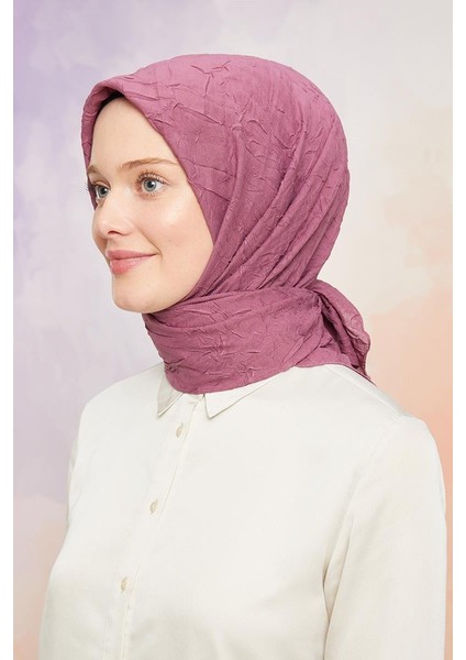 Menekşe Kraş Şifon Eşarp