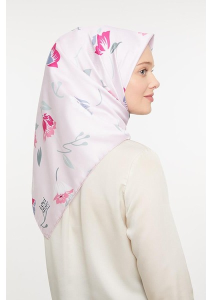 Pudra Trend Twill Eşarp