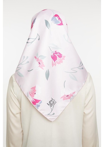 Pudra Trend Twill Eşarp