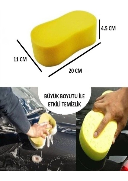 Oto Araç Yıkama Süngeri Araba Temizliği Çok Amaçlı Temizlik Süngeri Yumuşak Sünger modelleri