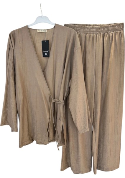 Z-544 Üstü Kimono Etekli Çilek Ikili Takım