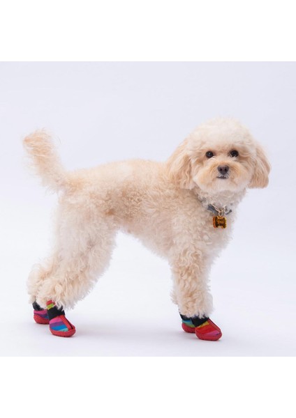 Peru Desenli Köpek Ayakkabısı-Köpek Patiği fırsatları