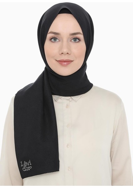 Siyah Saly Abiye Şal fiyatları