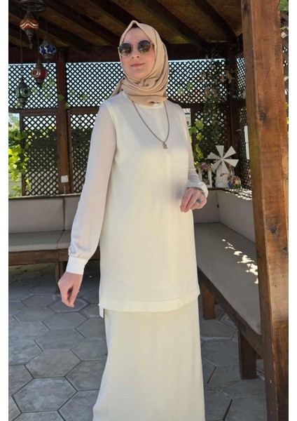 Etekli Iç Takım Ekru modelleri