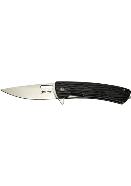 Dpx Gear Aculus F004 Bk Siyah Kurtarma / Kamp Çakı 18cm - Yarı Otomatik Cam Kırm - Etc6489-1339