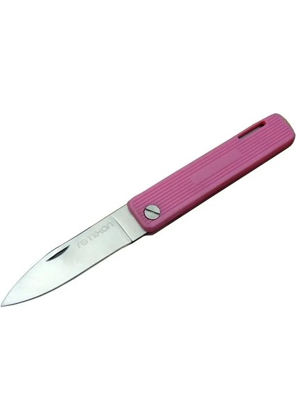 Remixon K200pınk Kamp / Bahçe Çakı Pembe 18 Cm - Manuel Plastik Sap - Etc7673-5819