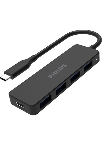Phılıps SWR1603G/93-0.2 Type-C To 4xusb 3.0 Çoklayıcı 20CM Kablolu (4767) - ETC1239-4597