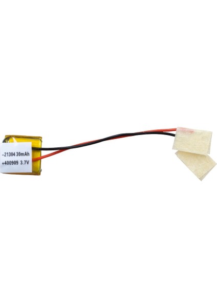 3.7 Volt 30 Mah Lityum Polimer Pil Soketsiz (4767) - ETC6187-5737