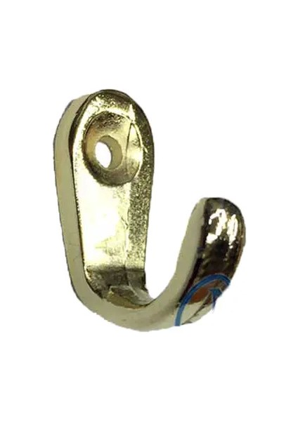 Tekli Bijuteri Dekor Askısı - Sarı 100 Adet 10 x 18 x 22 mm - ETC2114-7086