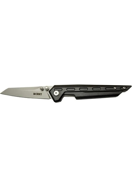 Crkt Wing 3301 Bk Siyah Kamp / Outdoor Çakı 18cm - Manuel Kemerlikli Metal Sap Kut - Etc3210-6573