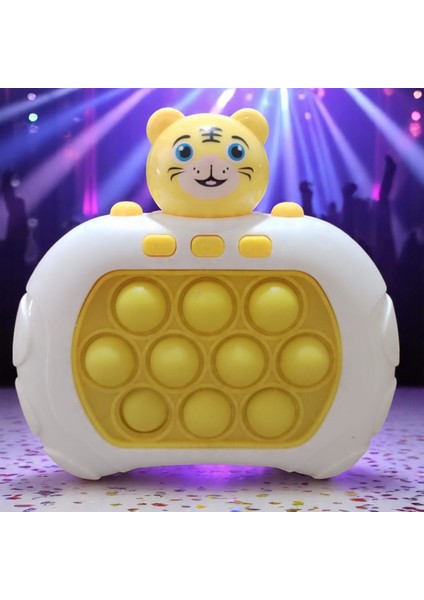 Vıp Yüksek Kalite Sarı Kaplan Popit Yeni Nesil Popit Oyuncak Kaplan Popit Sesli Renkli Işıklı Popit fiyatları