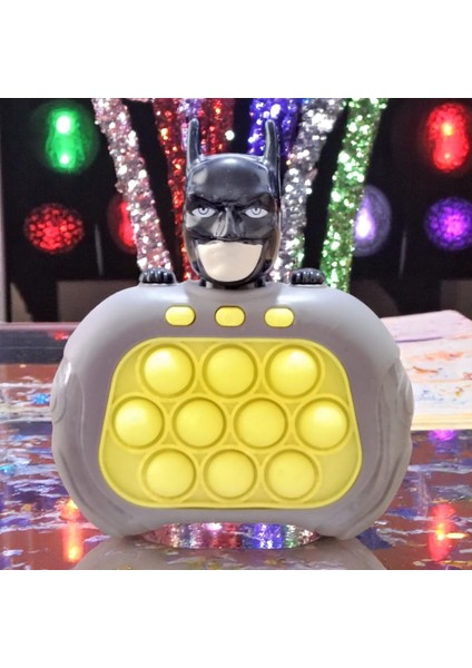 Vıp Yüksek Kalite Batman Popit Batman Yeni Nesil Popit Oyuncak Popit Sesli Renkli LED Işıklı Popit