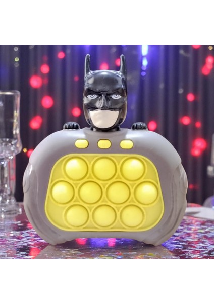Vıp Yüksek Kalite Batman Popit Batman Yeni Nesil Popit Oyuncak Popit Sesli Renkli LED Işıklı Popit