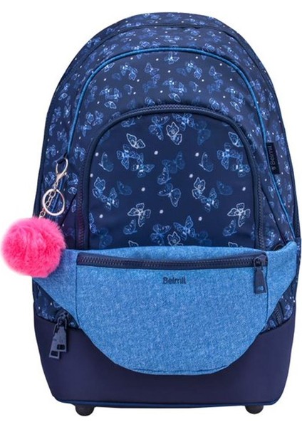 Flower Jeans Chic 2 in 1 Ergonomik Okul Çantası 338-84/P/7 fiyatları