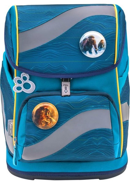 Waves Orange Ergonomik Mıknatıslı Okul Çantası 405-51/AG-13 modelleri