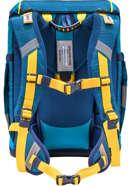 Waves Orange Ergonomik Mıknatıslı Okul Çantası 405-51/AG-13 indirimleri