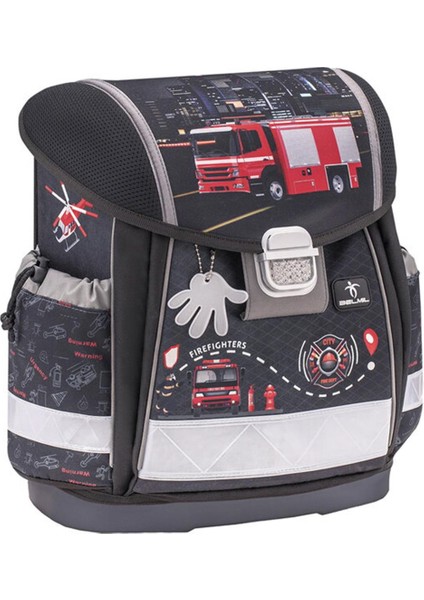 Firetruck 2 Ergonomik Okul Çantası 403-13/AG