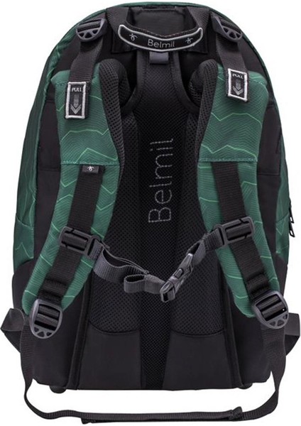 Waves Green 2 in 1 Ergonomik Okul Çantası 338-84/P/10 modelleri