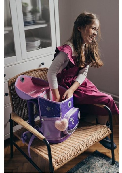 Purple Chic Ergonomik Mıknatıslı Okul Çantası 405-41/P/1 fırsatları
