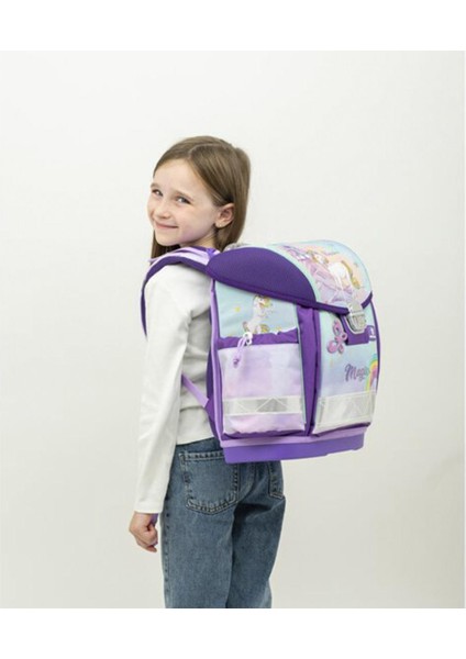 Rainbow Unicorn Magic Ergonomik Okul Çantası 403-13/AG indirimleri