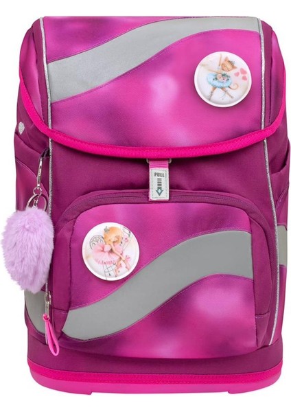 Shiny Pink Ergonomik Mıknatıslı Okul Çantası 405-51/AG-10 fiyatları