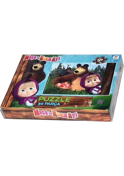 MS7574 Laço Kids Maşa ile Koca Ayı 30 Parça Puzzle