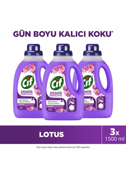 Zemin Temizleyici Sakura 1500 ml X3