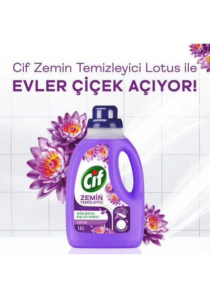 Zemin Temizleyici Sakura 1500 ml X3