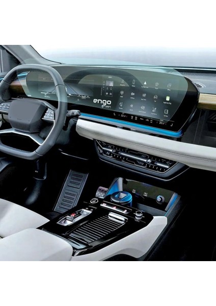 Audi Q6 Ekran Koruyucu Multimedya ve Dijital Gösterge Nano Parlak