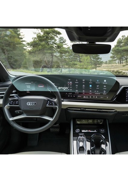 Audi Q6 Ekran Koruyucu Multimedya ve Dijital Gösterge Nano Parlak