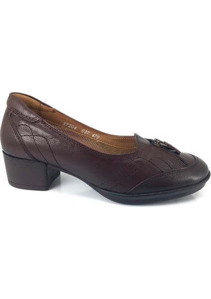 57204 Anatomik Günlük Bayan Ayakkabı Kahverengi fiyatları