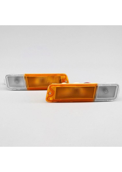1 Çift Araba Ön Tampon Sis Lambası Çubuğu Lambası Gösterge Sinyal Lambası Mitsubishi Triton Ute Mk Serisi 1 2 3 109133 (Yurt Dışından)